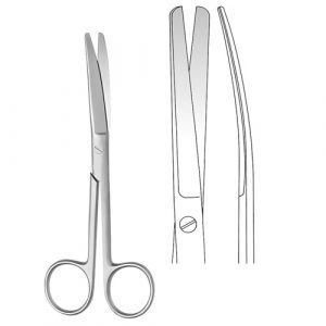 Delicate Scissors pointed/blunt Curved - Zainsa Instruments