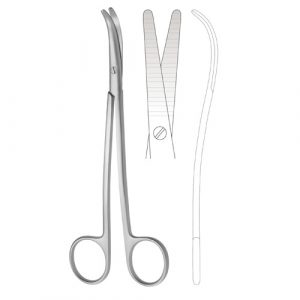 Dissecting Hohenfellner Scissors 18 cm | Zainsa Instruments