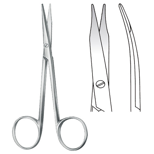 Fine Dissecting Scissors Curved - Zainsa Instruments
