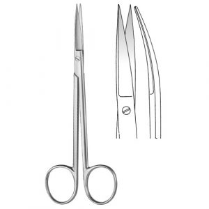 Joseph Scissors pointed/pointed Curved - Zainsa Instruments