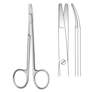 Kilner Dissecting Scissors 12 cm - 15 cm - Zainsa Instruments