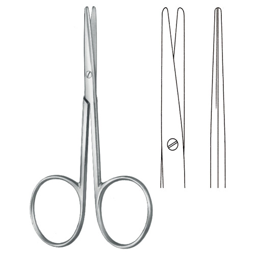 Lexer-Baby Dissecting Scissors Straight - Zainsa Instruments
