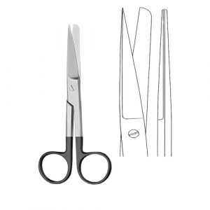 Operating Scissors Super Cut pointed/blunt Straight | Zainsa