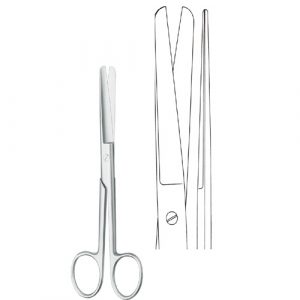 Operating Scissors blunt/blunt Straight - Zainsa Instruments