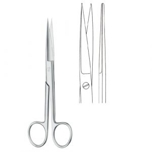 Operating Scissors pointed/pointed Straight | Zainsa Instr