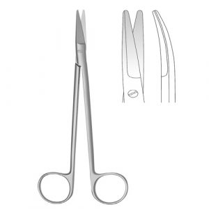 Toennis Scissors Curved | Chirurgische Instrumente | Zainsa