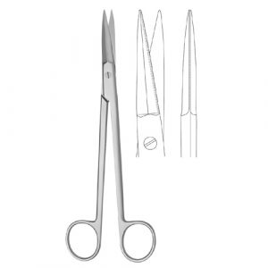 McIndoe Cartilage Scissors 18.5 cm - Zainsa Instruments