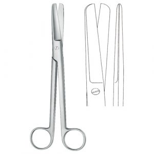 Sims Scissors blunt/blunt Straight 20 cm | Zainsa Instruments