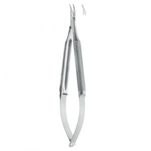 Micro Needle Holder Without Lock Curved - Zainsa Instruments