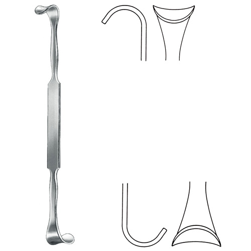 Rose Double Ended Tracheal Retractor - Zainsa Instruments