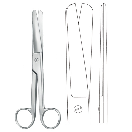 Doyen Scissors blunt/blunt Straight | Surgical Doyen Scissor