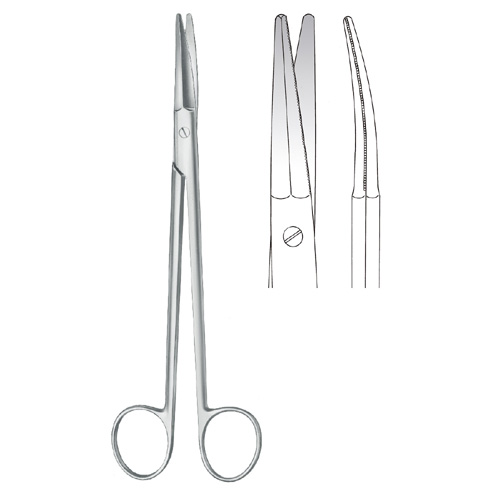 Kaye Scissors Serrated Curved | Scissors | Zainsa Instruments