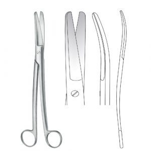 Sims Siebold Scissors Curved | Surgical Scissors | Zainsa