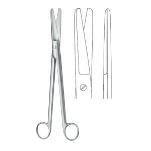 Sims Siebold Scissors Straight 24.5 cm | Zainsa Instruments