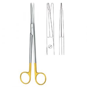 TC Face Lift Scissors Serrated Straight | Zainsa Instruments