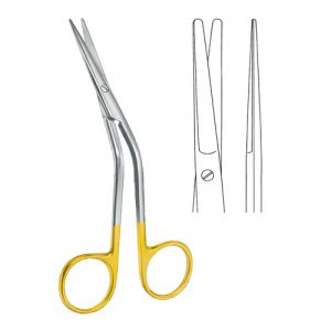 TC Fomon Nasal Scissor Curved | Scissor | Zainsa Instruments