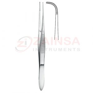 Strongly Dressing Forceps Curved | Zainsa Instruments