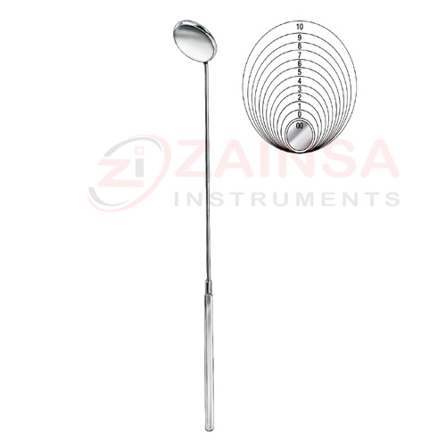 Handle Laryngeal Mirror | Zainsa Instruments