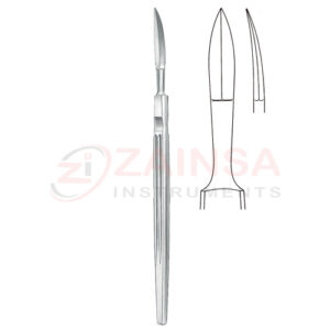 Curved Fomon Rhinoplastic Knife | Zainsa Instruments