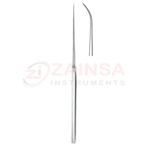 Slightly Curved Barbara Needle | Zainsa Instruments