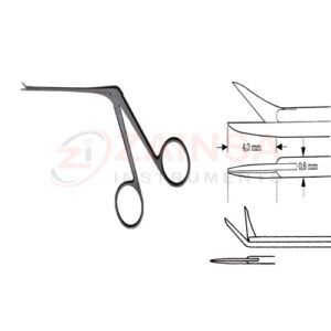 Curved Belluci Micro Ear Scissors | Zainsa Instruments