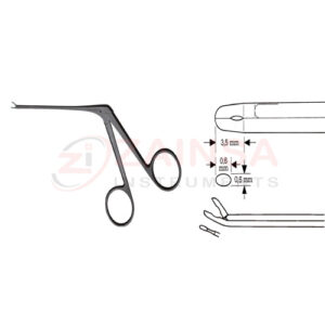 Curved Micro Cup Shaped Forceps | Zainsa Instruments