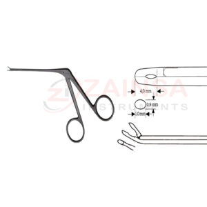 Curved Micro Cup Shaped Forceps | Zainsa Instruments