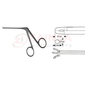 Left Micro Cup Shaped Forceps | Zainsa Instruments