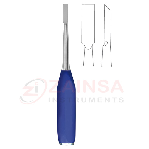 Silicone Coated Handle Straight Raspatory | Zainsa Instruments