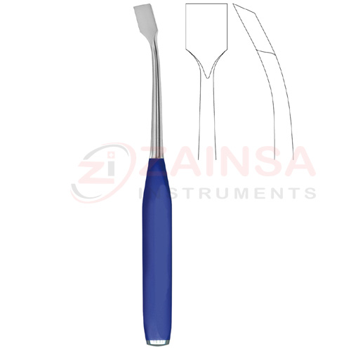 Silicone Coated Handle Straight Curved Raspatory | Zainsa Instruments