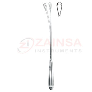 Malleable Sharp Recamier Uterine Curette | Zainsa Instruments